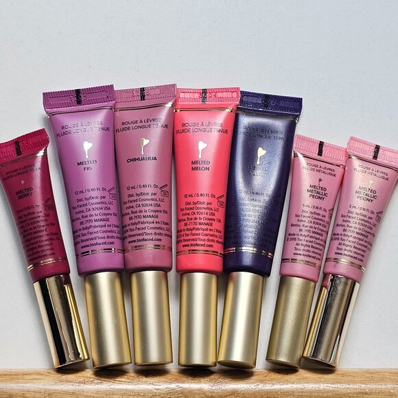 Too Faced MELTED Lipstick Lot - Picture 3 of 6